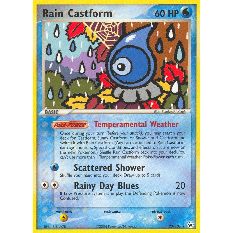 Rain Castform (23/101) [EX: Hidden Legends]