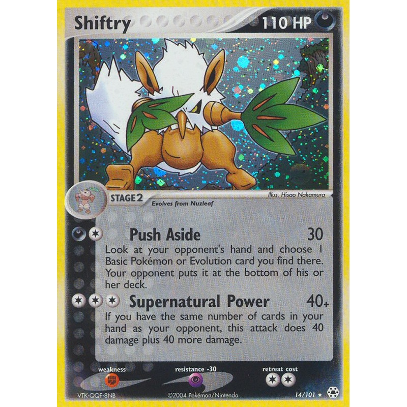Shiftry (14/101) [EX: Hidden Legends]