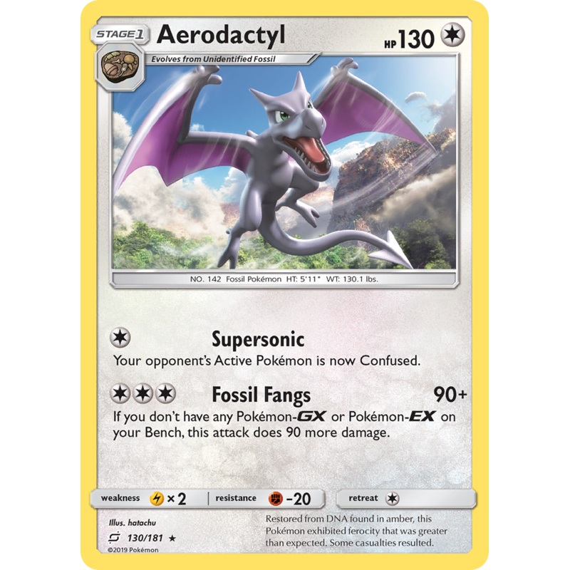 Aerodactyl (130/181) [Sun & Moon: Team Up]