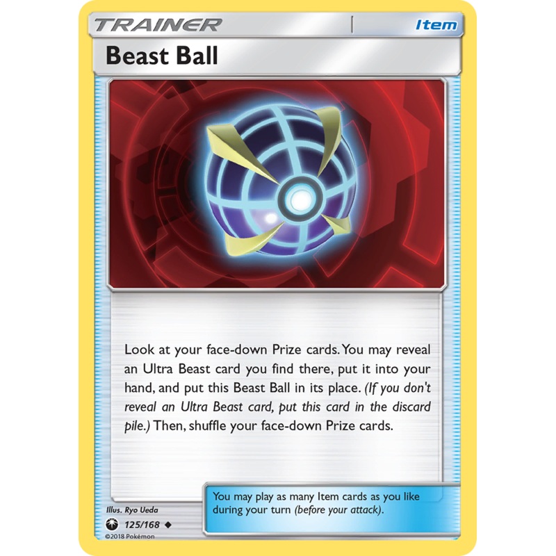 Beast Ball (125/168) [Sun & Moon: Celestial Storm]