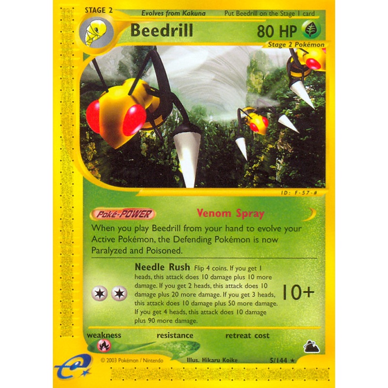 Beedrill (5/144) [Skyridge]