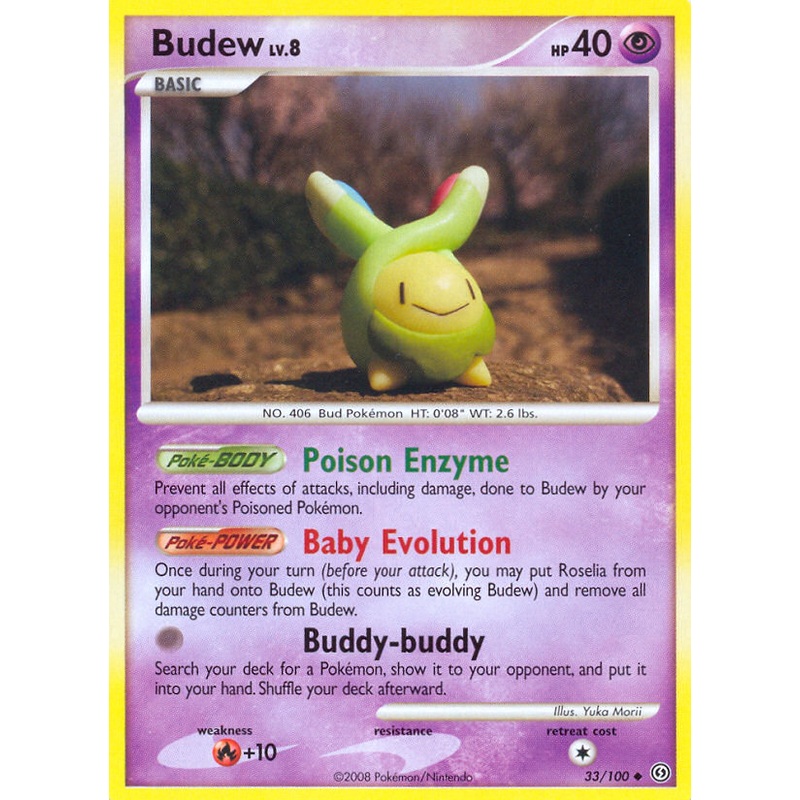 Budew (33/100) [Diamond & Pearl: Stormfront]