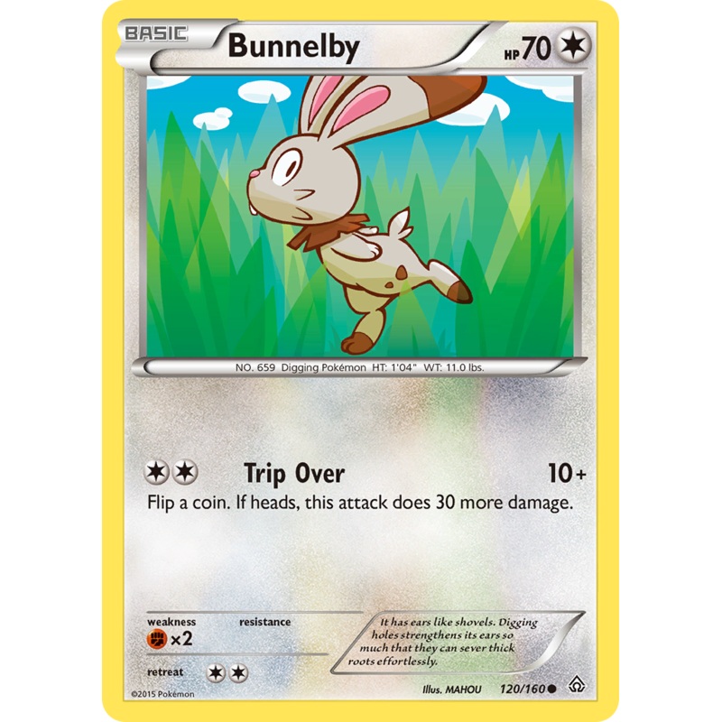 Bunnelby (120/160) [XY: Primal Clash]