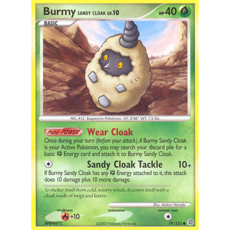 Burmy Sandy Cloak (79/132) [Diamond & Pearl: Secret Wonders]