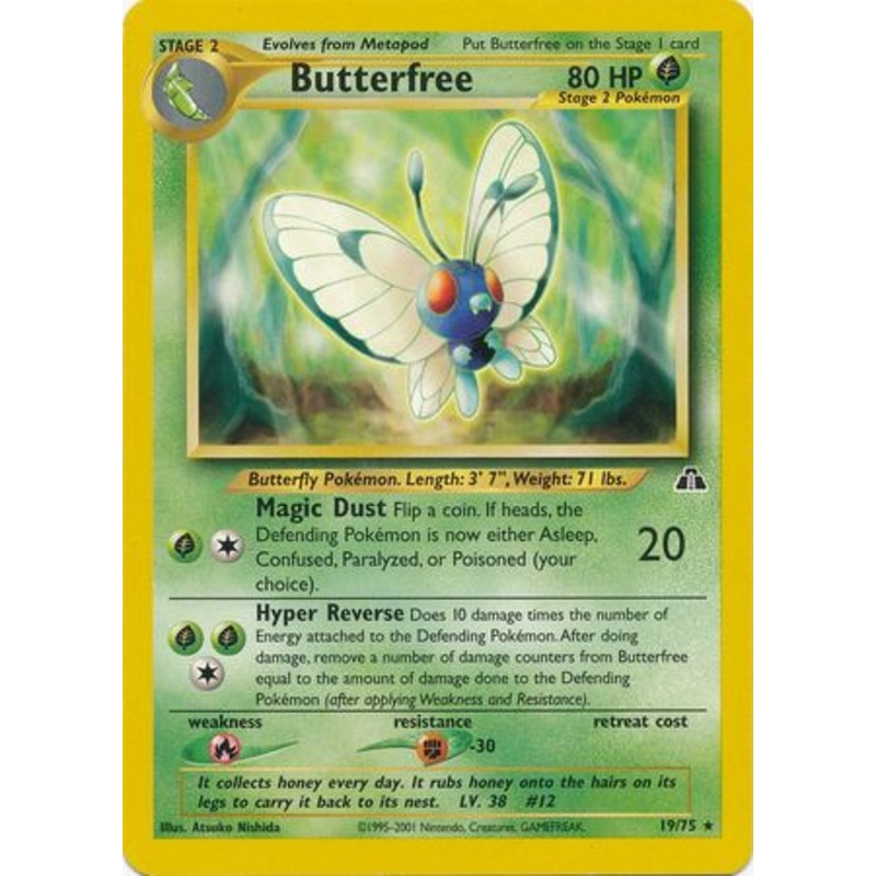 Butterfree (19/75) [Neo Discovery Unlimited]