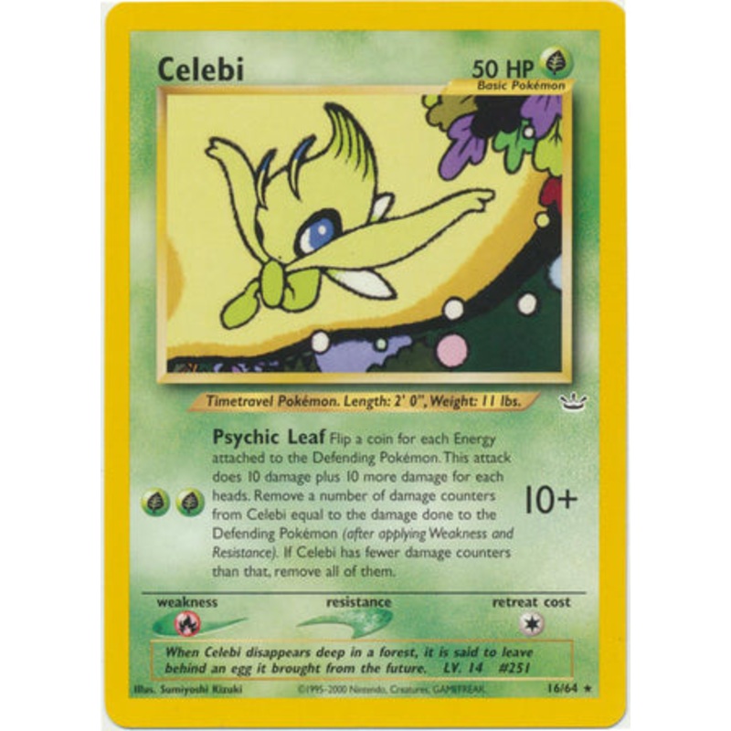 Celebi (16/64) [Neo Revelation Unlimited]