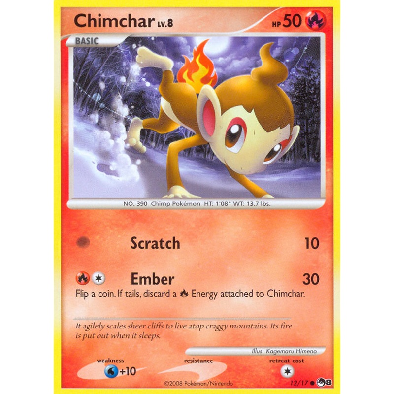 Chimchar (12/17) [POP Series 8]