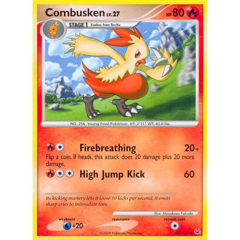 Combusken (45/127) [Platinum: Base Set]