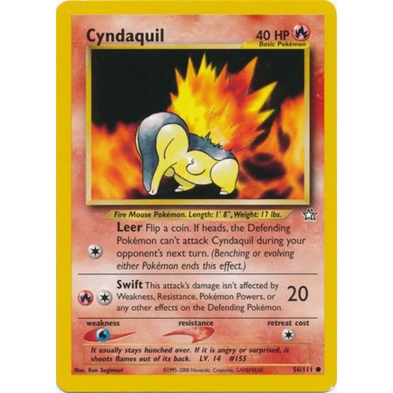 Cyndaquil (56/111) [Neo Genesis Unlimited]