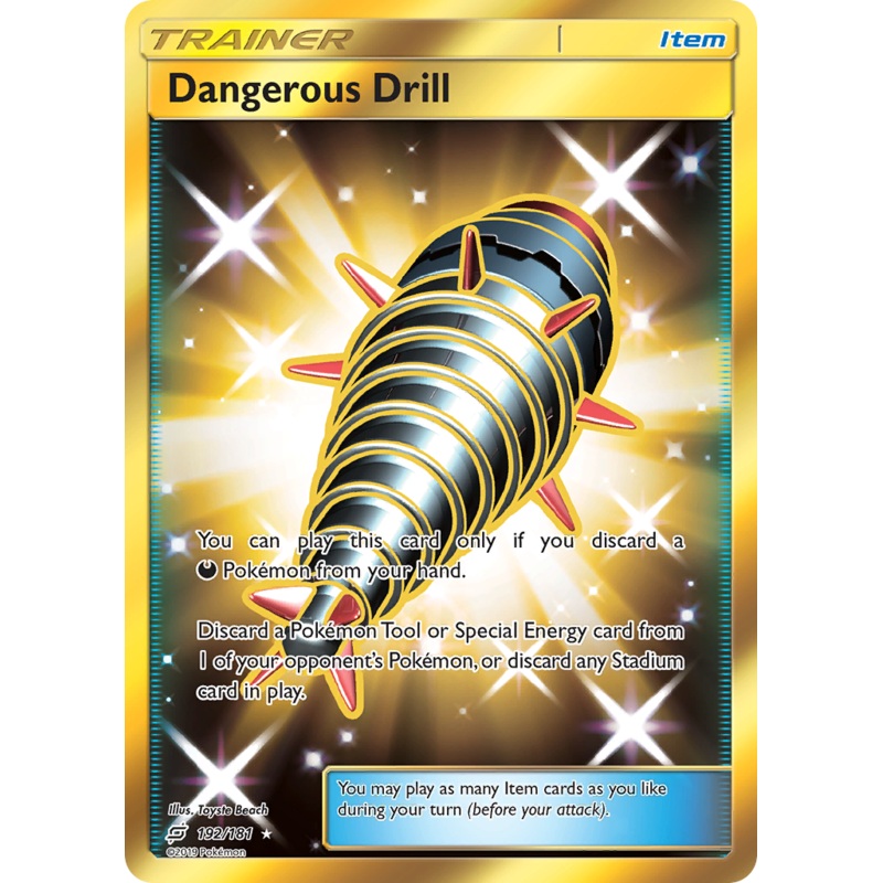 Dangerous Drill (192/181) [Sun & Moon: Team Up]