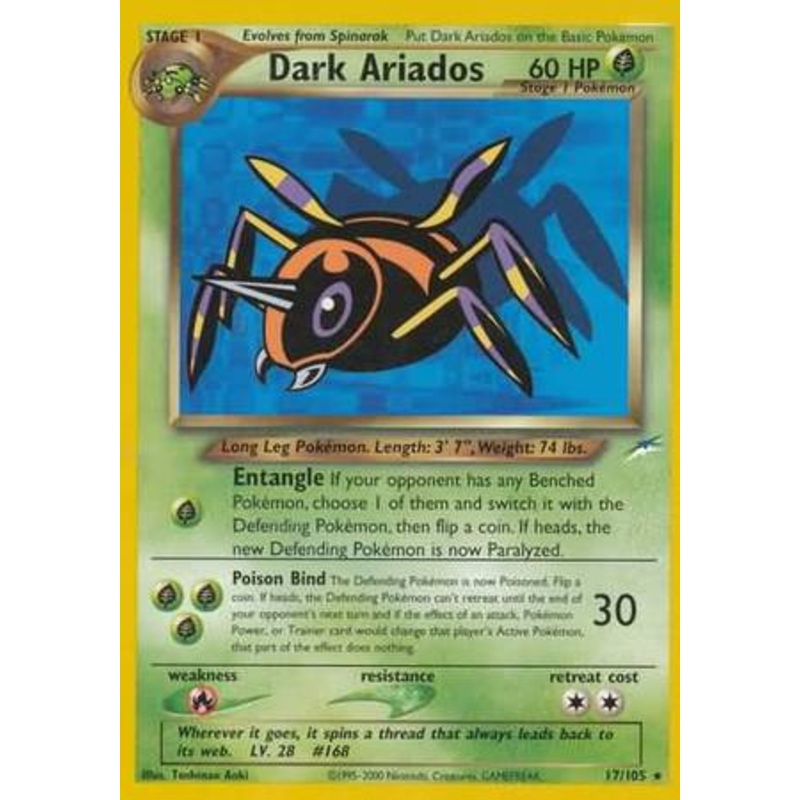Dark Ariados (17/105) [Neo Destiny Unlimited]