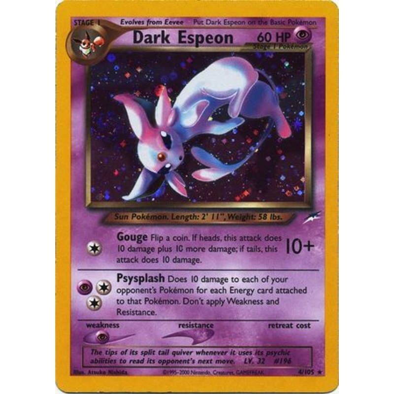 Dark Espeon (4/105) [Neo Destiny Unlimited]