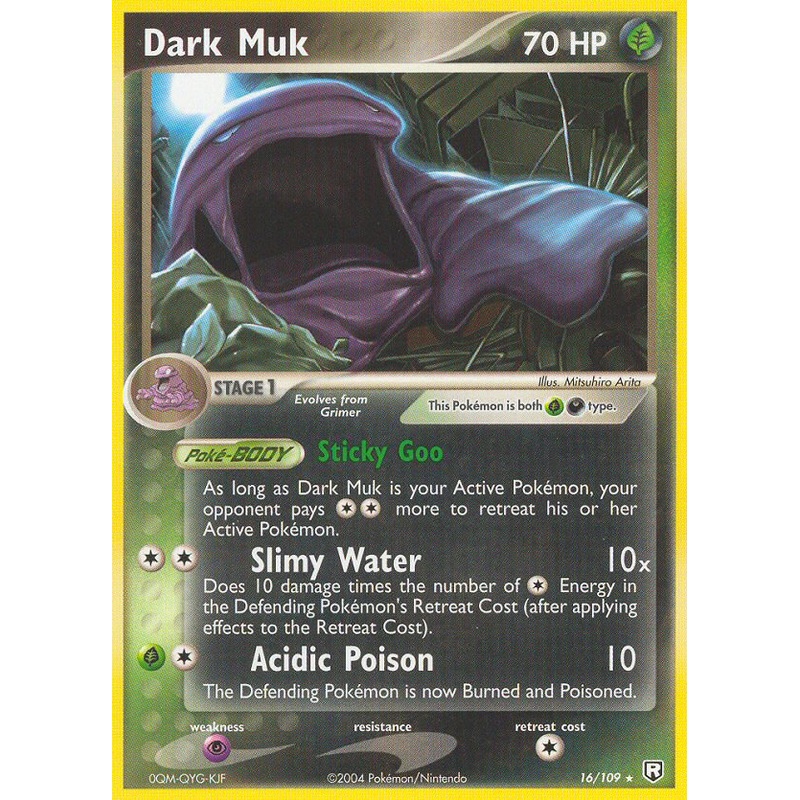 Dark Muk (16/109) [EX: Team Rocket Returns]
