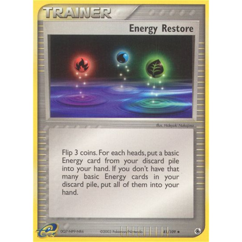 Energy Restore (81/109) [EX: Ruby & Sapphire]