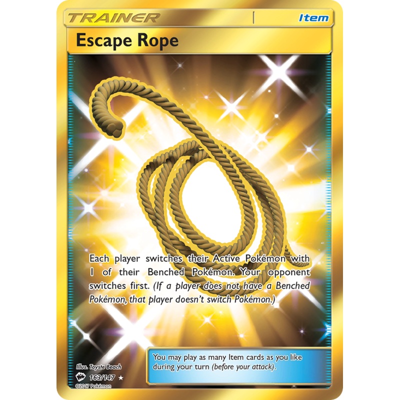 Escape Rope (163/147) [Sun & Moon: Burning Shadows]