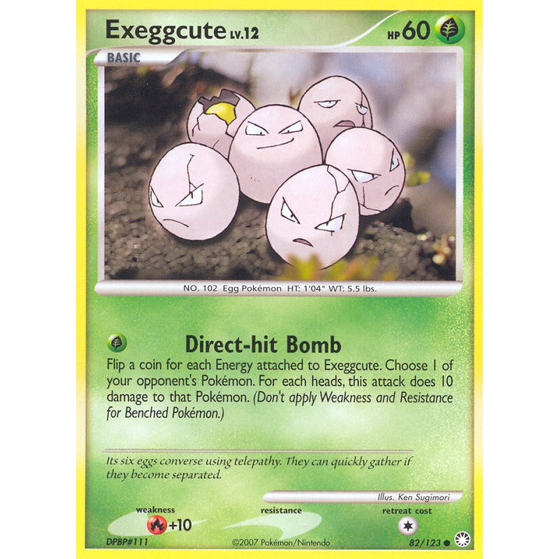Exeggcute (82/123) [Diamond & Pearl: Mysterious Treasures]
