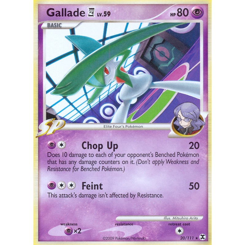 Gallade (20/111) [Platinum: Rising Rivals]