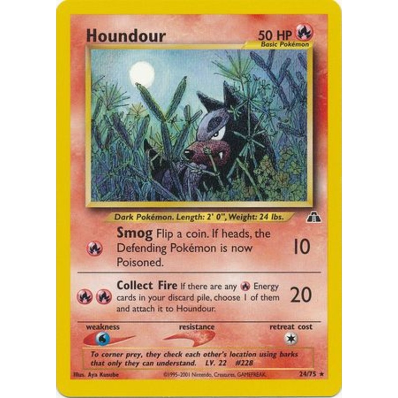 Houndour (24/75) [Neo Discovery Unlimited]