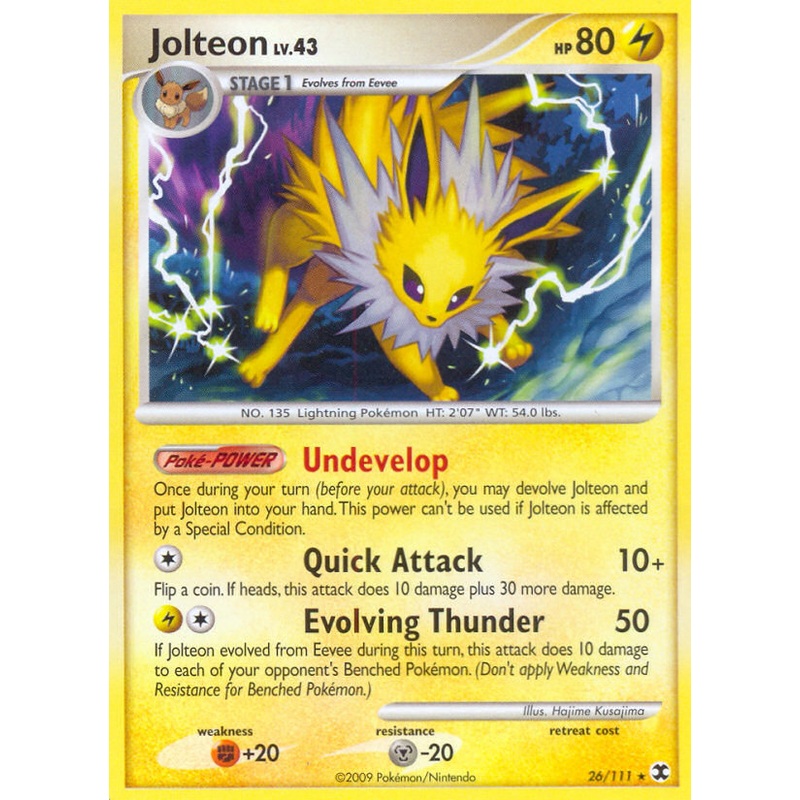 Jolteon (26/111) [Platinum: Rising Rivals]