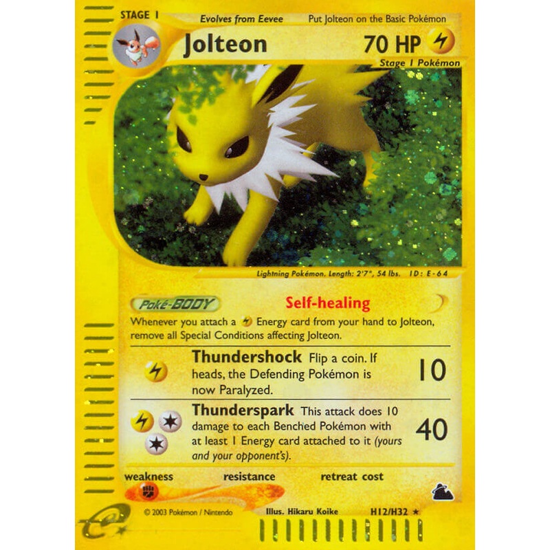Jolteon (H12/H32) [Skyridge]