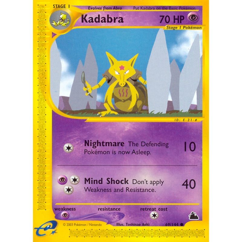 Kadabra (69/144) [Skyridge]
