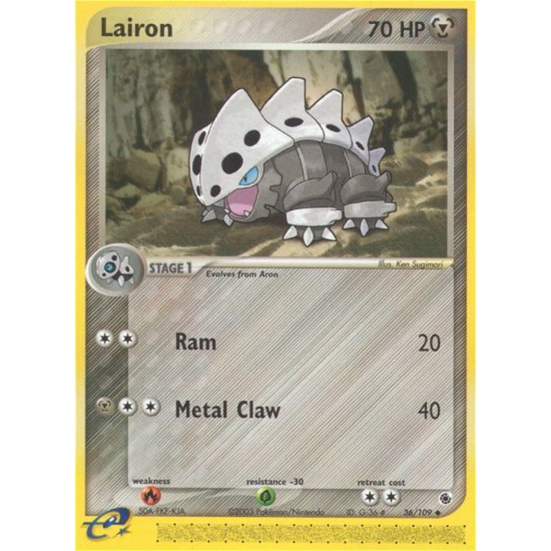 Lairon (36/109) [EX: Ruby & Sapphire]
