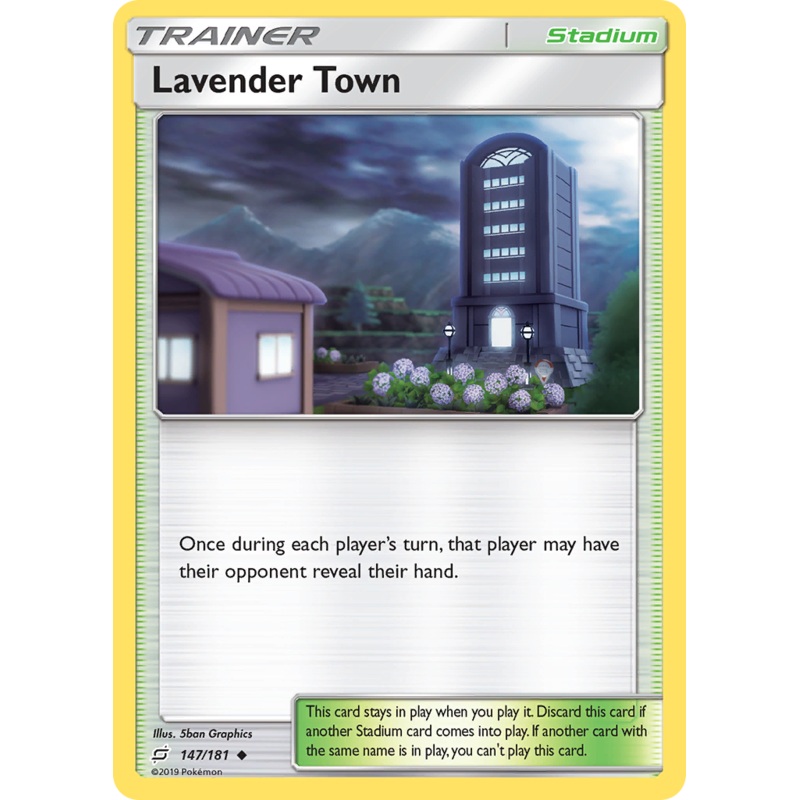 Lavender Town (147/181) [Sun & Moon: Team Up]