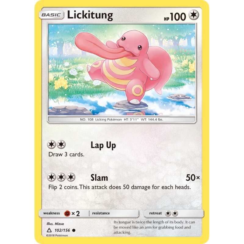 Lickitung (102/156) [Sun & Moon: Ultra Prism]