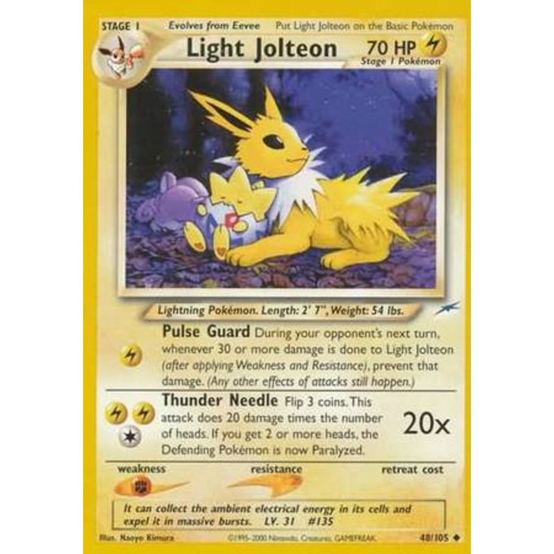 Light Jolteon (48/105) [Neo Destiny Unlimited]
