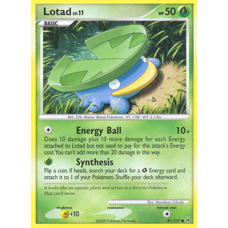 Lotad (81/127) [Platinum: Base Set]