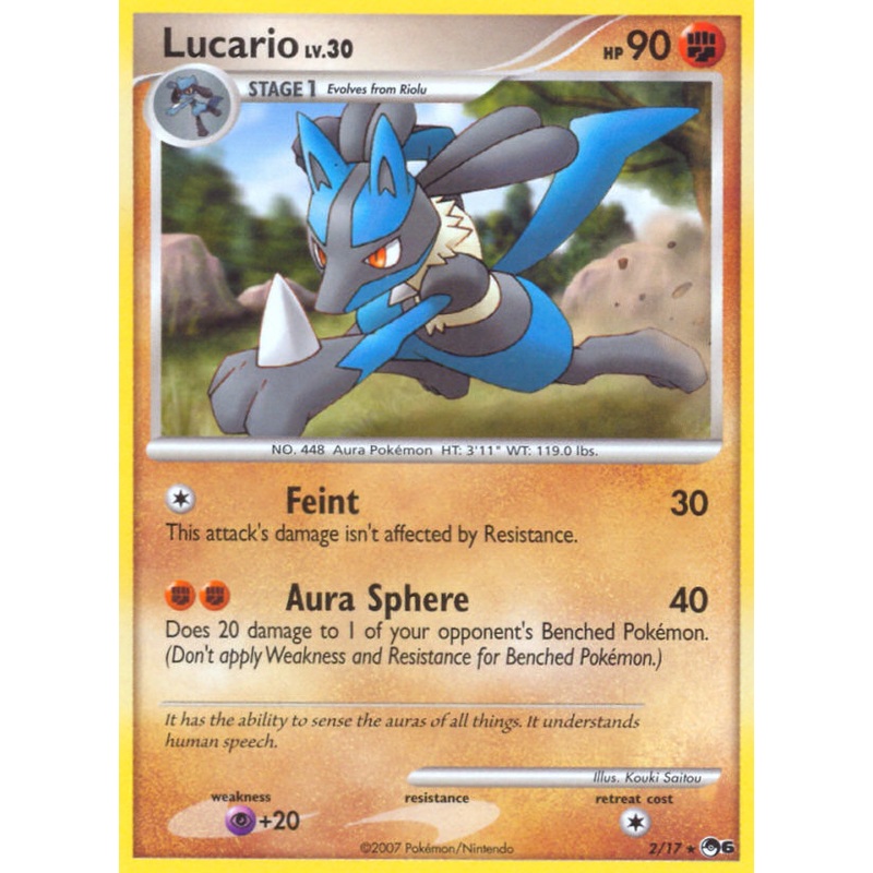Lucario (2/17) [POP Series 6]