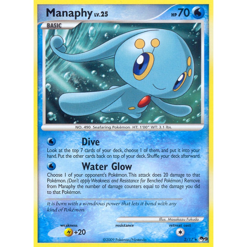 Manaphy (2/17) [POP Series 9]