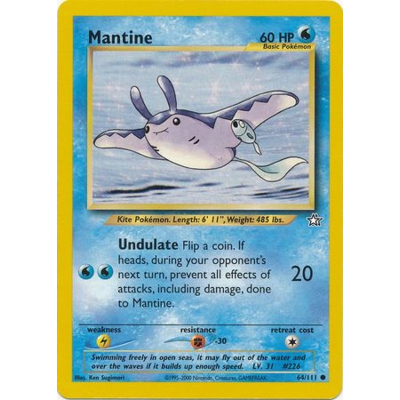 Mantine (64/111) [Neo Genesis Unlimited]
