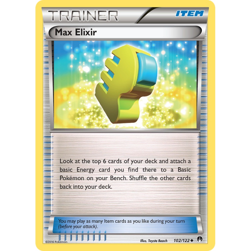 Max Elixir (102/122) [XY: BREAKpoint]