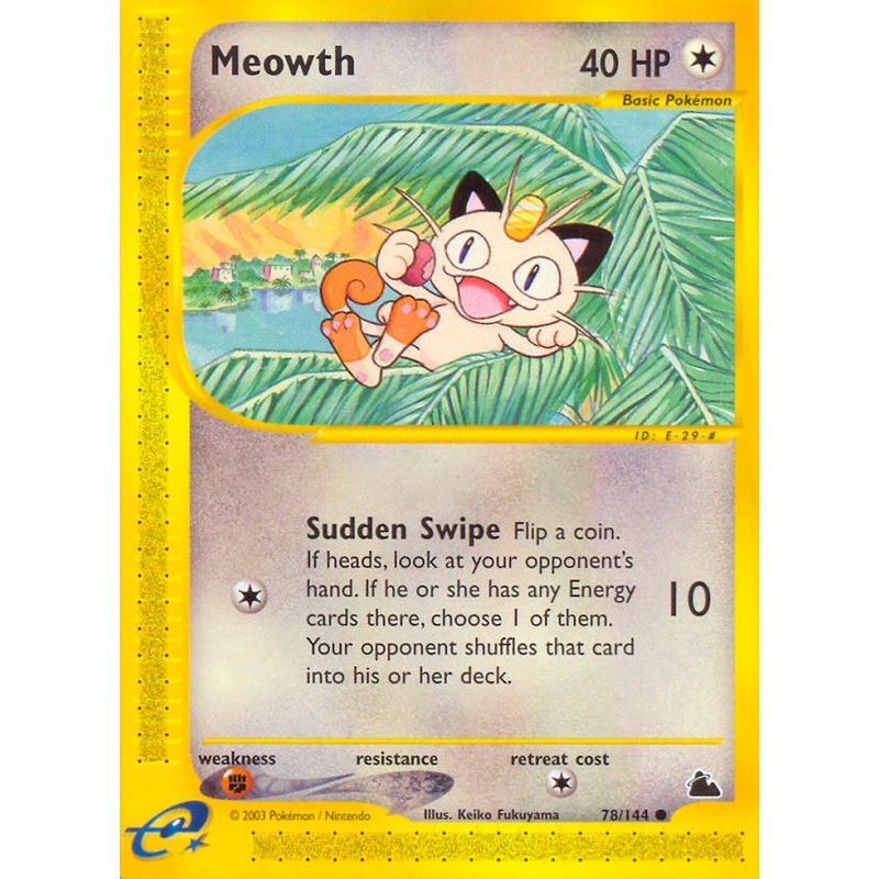 Meowth (78/144) [Skyridge]