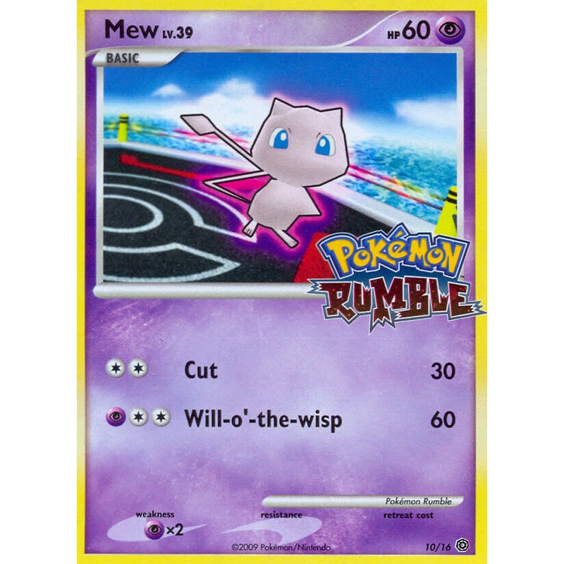 Mew (10/16) [Pokmon Rumble]