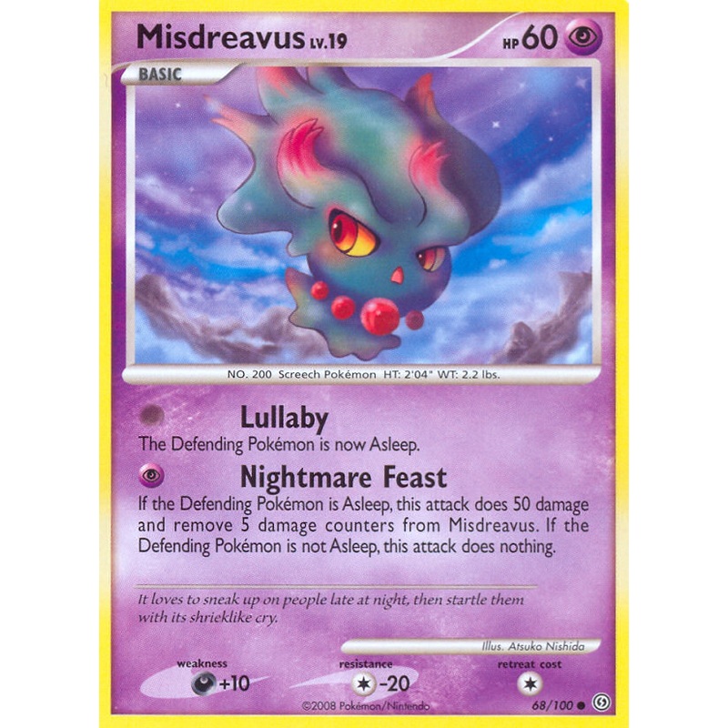 Misdreavus (68/100) [Diamond & Pearl: Stormfront]