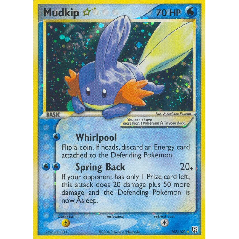 Mudkip Star (107/109) [EX: Team Rocket Returns]
