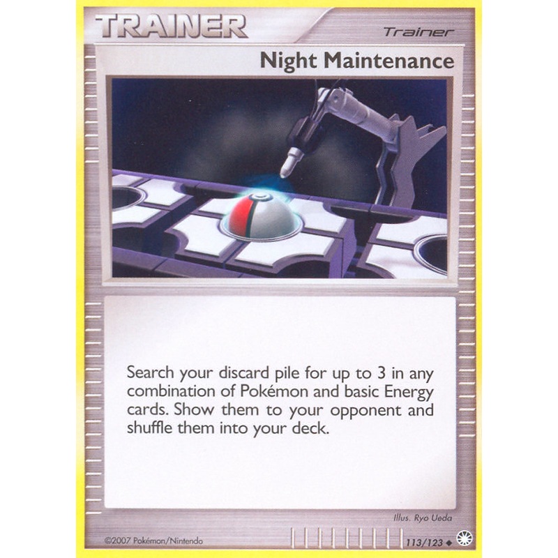 Night Maintenance (113/123) [Diamond & Pearl: Mysterious Treasures]