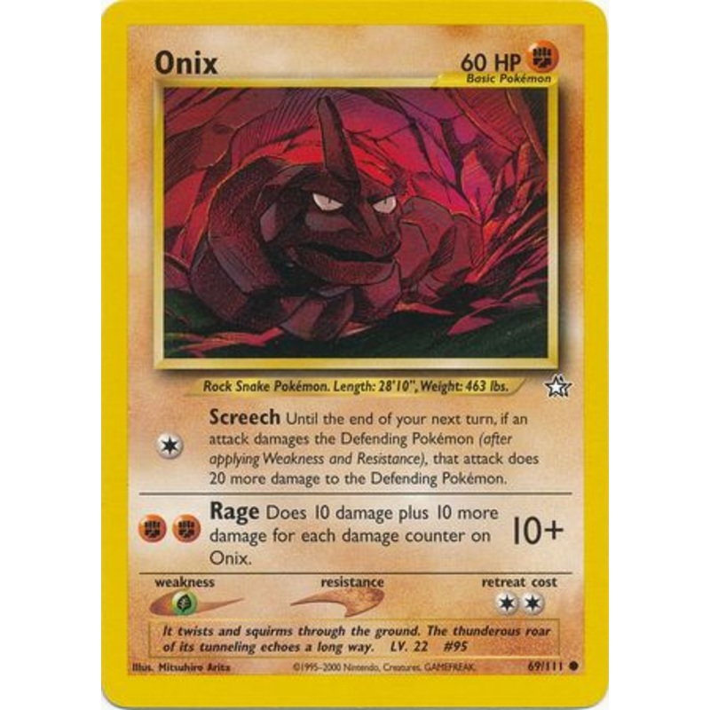 Onix (69/111) [Neo Genesis Unlimited]