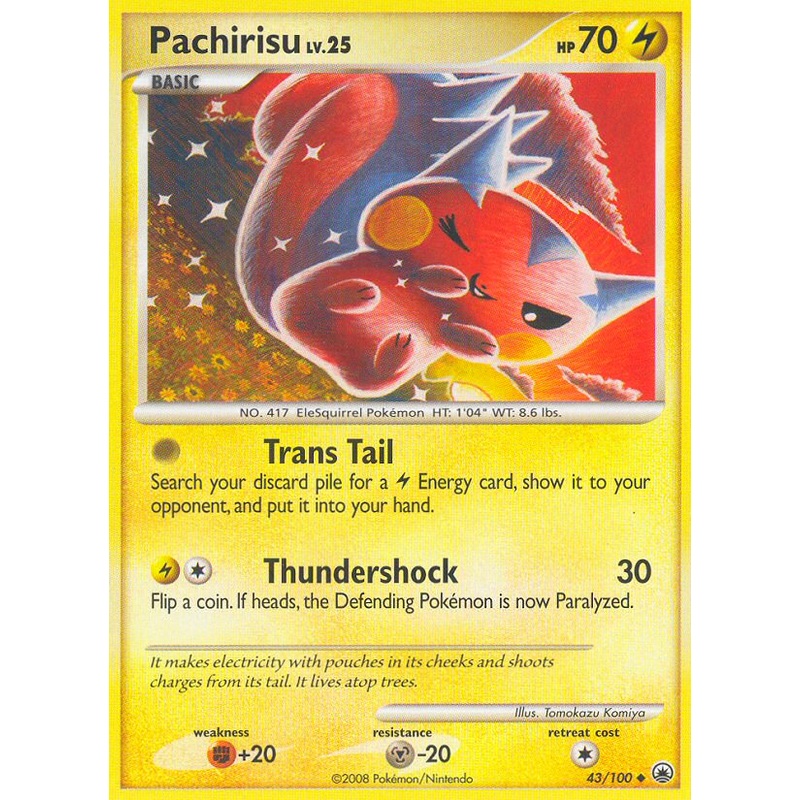 Pachirisu (43/100) [Diamond & Pearl: Majestic Dawn]