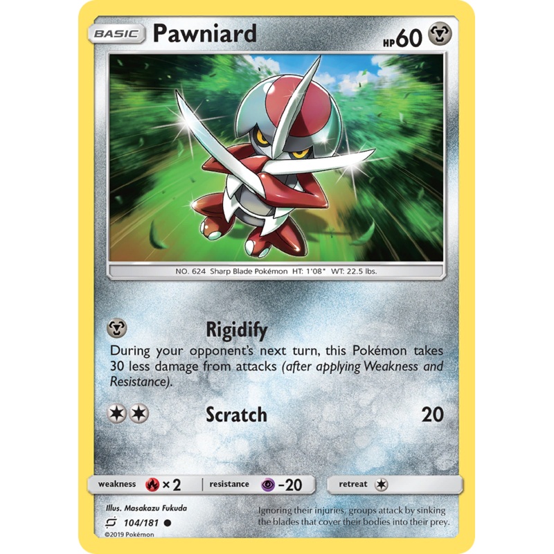 Pawniard (104/181) [Sun & Moon: Team Up]