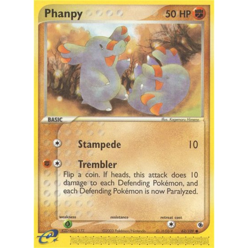 Phanpy (62/109) [EX: Ruby & Sapphire]