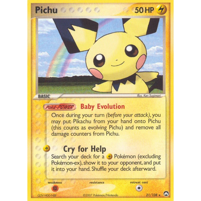 Pichu (21/108) [EX: Power Keepers]