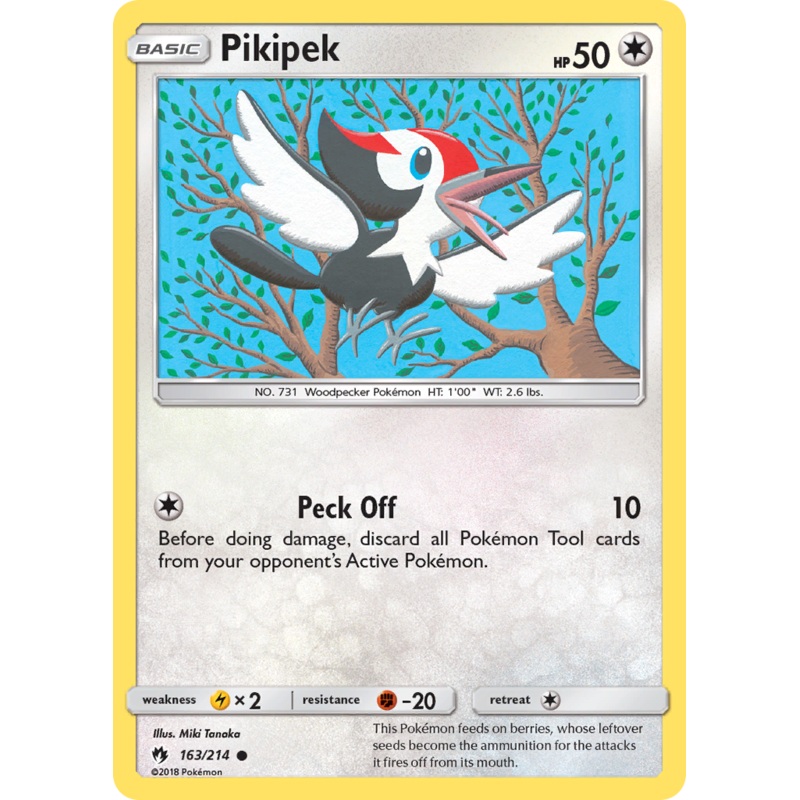 Pikipek (163/214) [Sun & Moon: Lost Thunder]