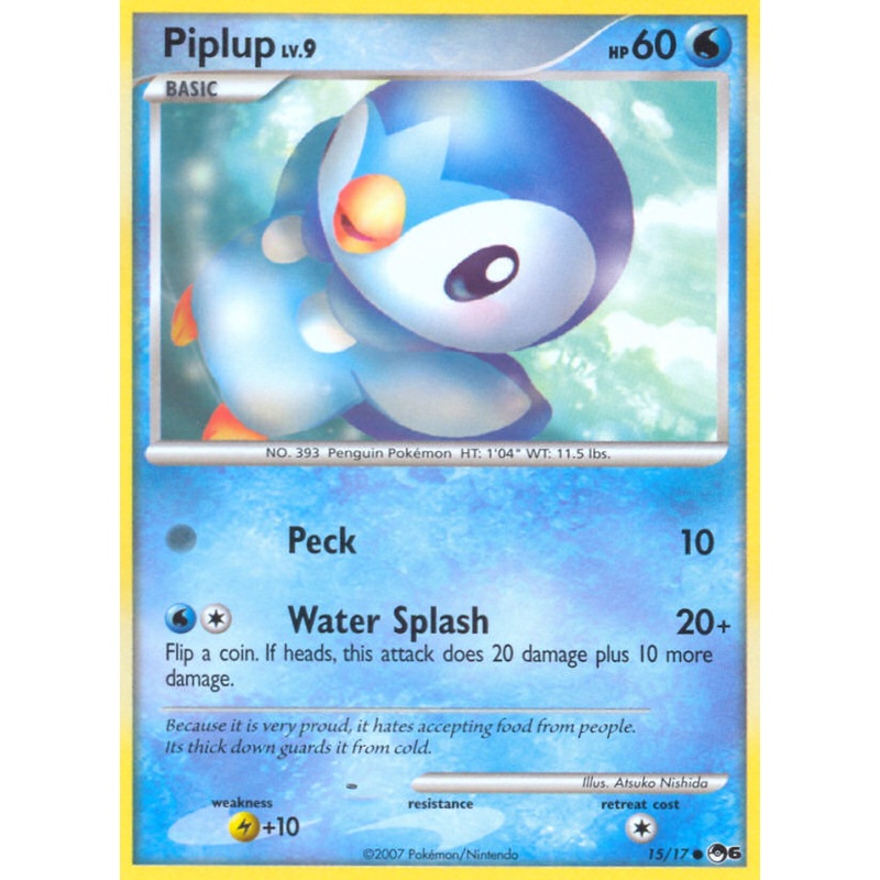Piplup (15/17) [POP Series 6]