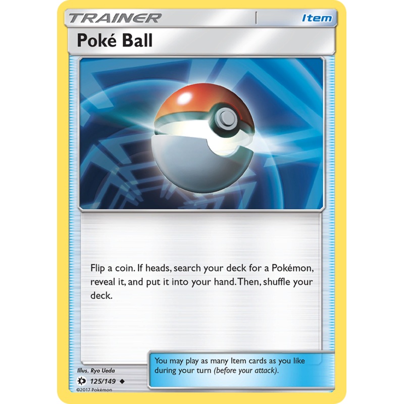 Poke Ball (125/149) [Sun & Moon: Base Set]