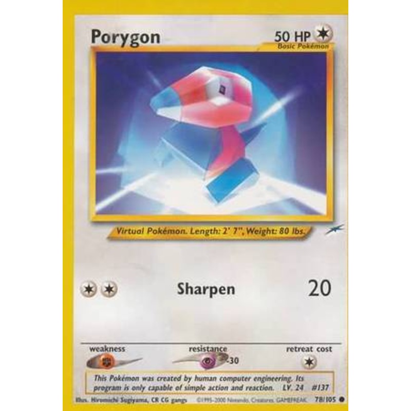 Porygon (78/105) [Neo Destiny Unlimited]