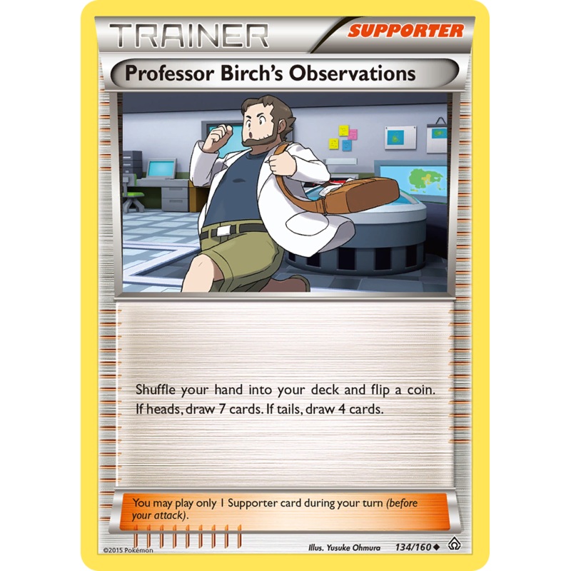Professor Birch's Observations (134/160) [XY: Primal Clash]