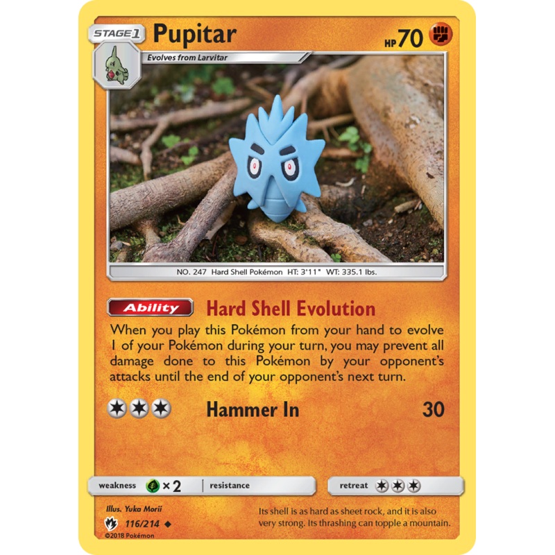 Pupitar (116/214) [Sun & Moon: Lost Thunder]